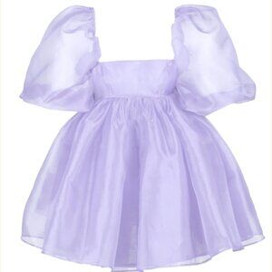NWT Selkie Puff Lilac Mini Dress